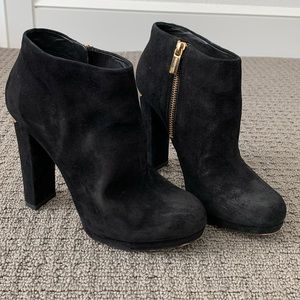 MICHAEL Michael Kors Haven Bootie - Black Suede 7M